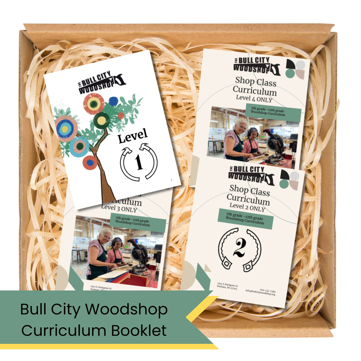 Bull City Woodshop Curriculum Booklet