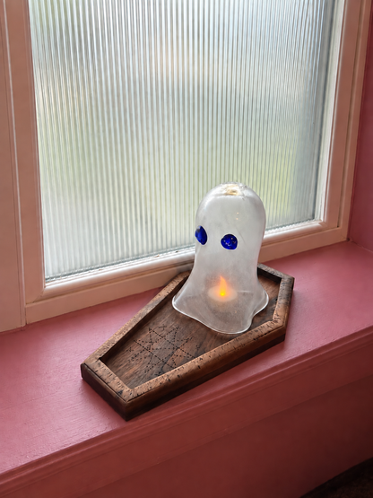 Glass and Wood: Make Your Own Ghost and Coffin w/ Bull City Woodshop