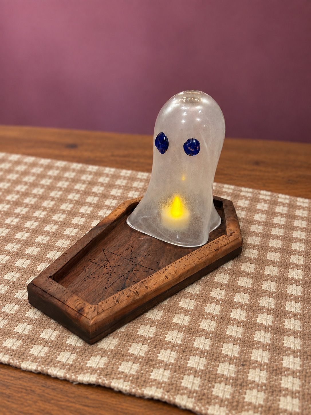 Glass and Wood: Make Your Own Ghost and Coffin w/ Bull City Woodshop