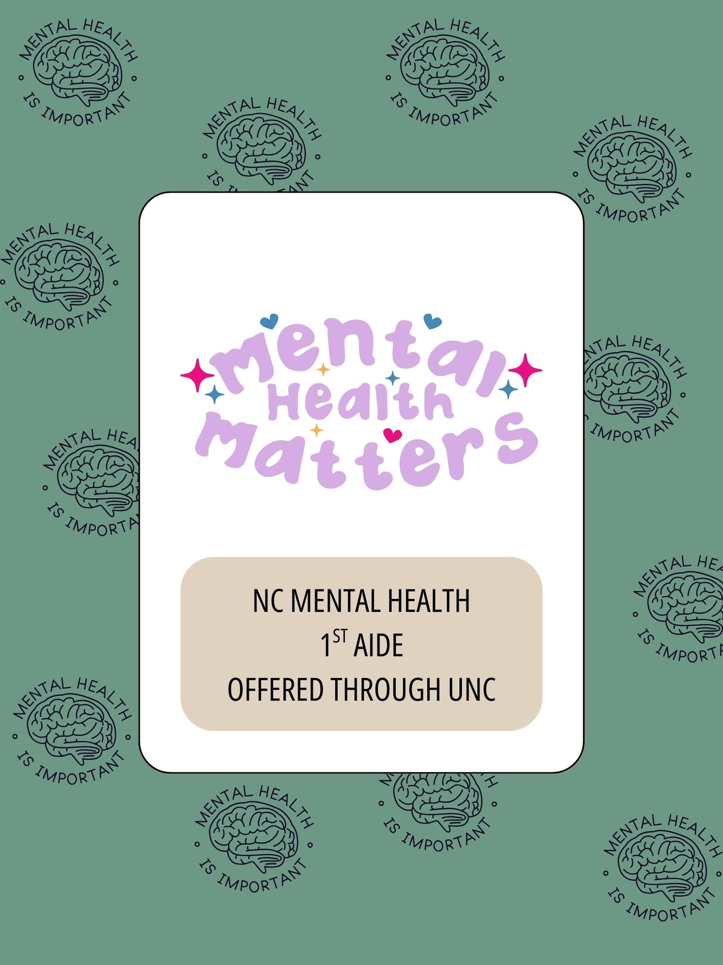 NC Mental Health First Aid