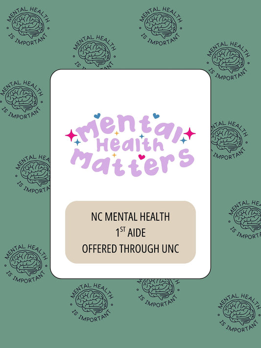 NC Mental Health First Aid
