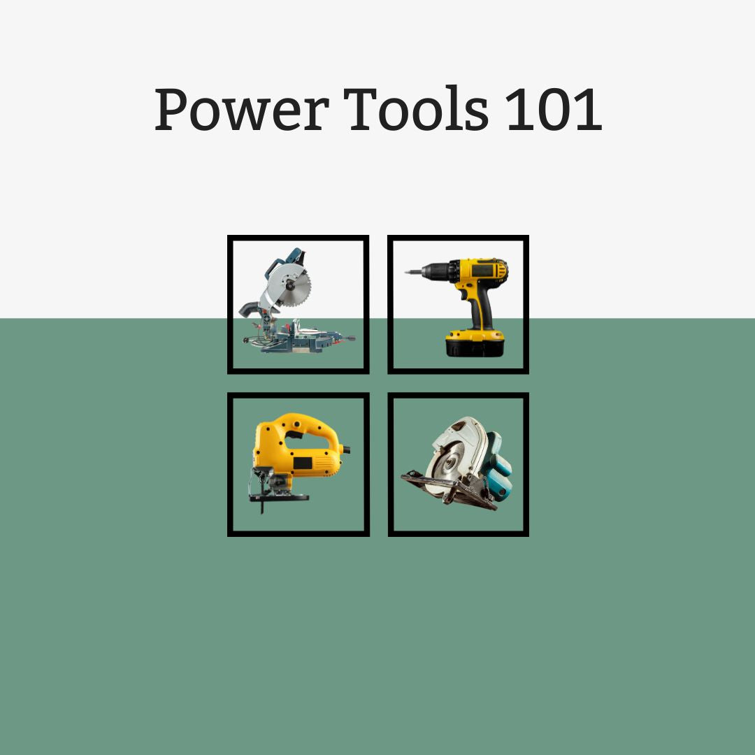 Power Tools 101 - Every 2nd Sunday – The Bull City Woodshop